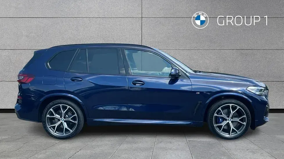 Used BMW X5 M Sport 282 HP (207 kW) 2022 Blue SUV