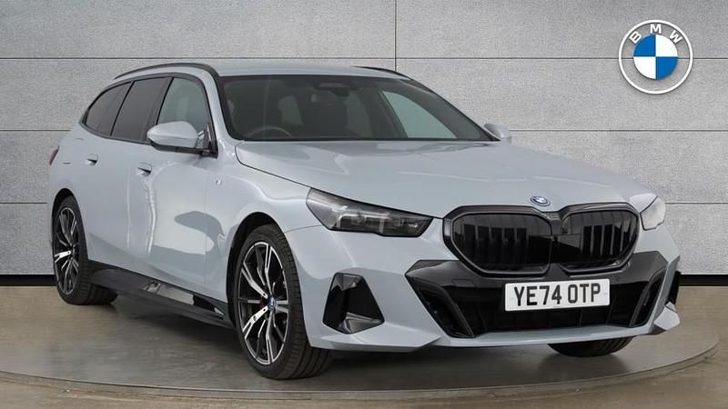 Grey Used 2024 BMW 530e M Sport Estate | £48,995 - Image 1/4