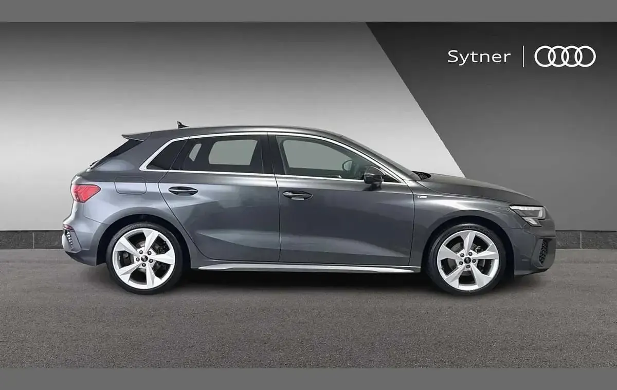 Used Audi A3 S-Line 147 HP (108 kW) 2022 Grey Sedan