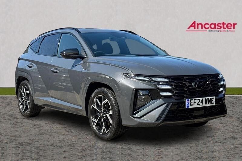 Grey Used 2024 Hyundai Tucson N Line SUV | £26,499 (Fair price) - Image 1/4