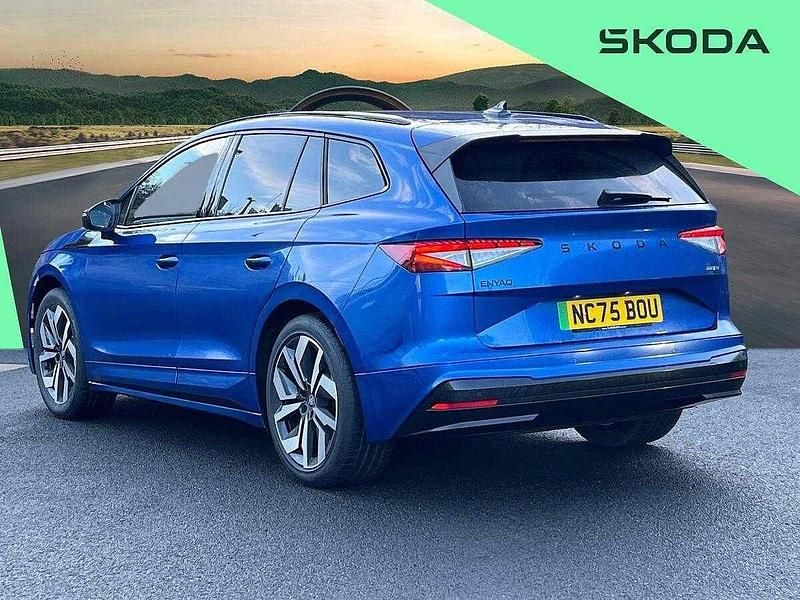 Used Skoda Enyaq iV SportLine 210 kW (286 HP) 2026 Race blue metallic SUV