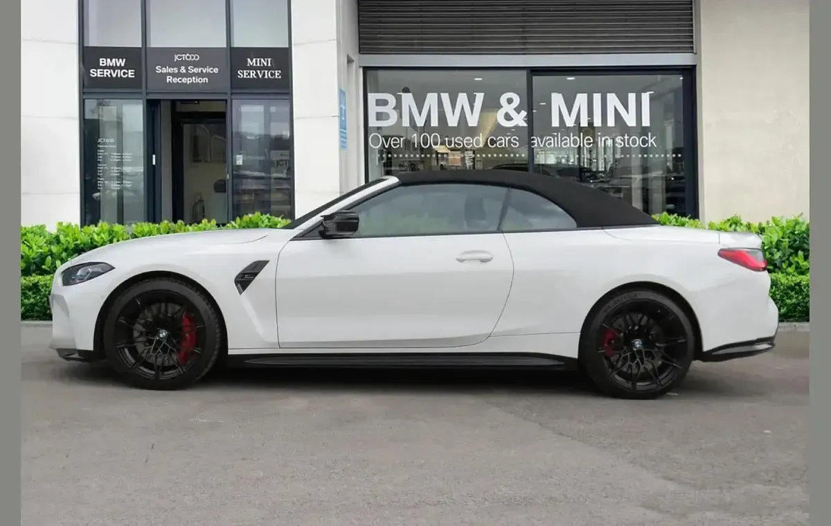 Used BMW M4 Cabriolet Competition Edition 502 HP (369 kW) 2022 White Cabriolet