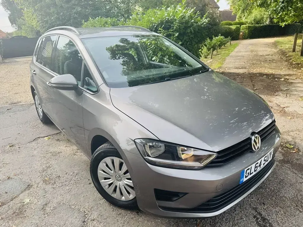 Used VW Golf Sportsvan S 125 HP (91 kW) 2014 Grey MPV