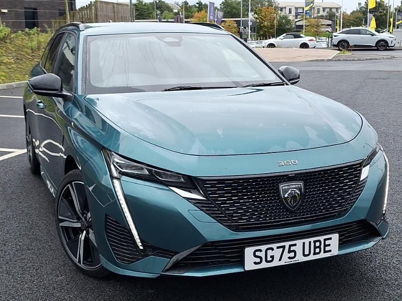 Metallic avatar blue New 2025 Peugeot 308 GTi Estate | £26,998 (Fair price) - Image 1/4