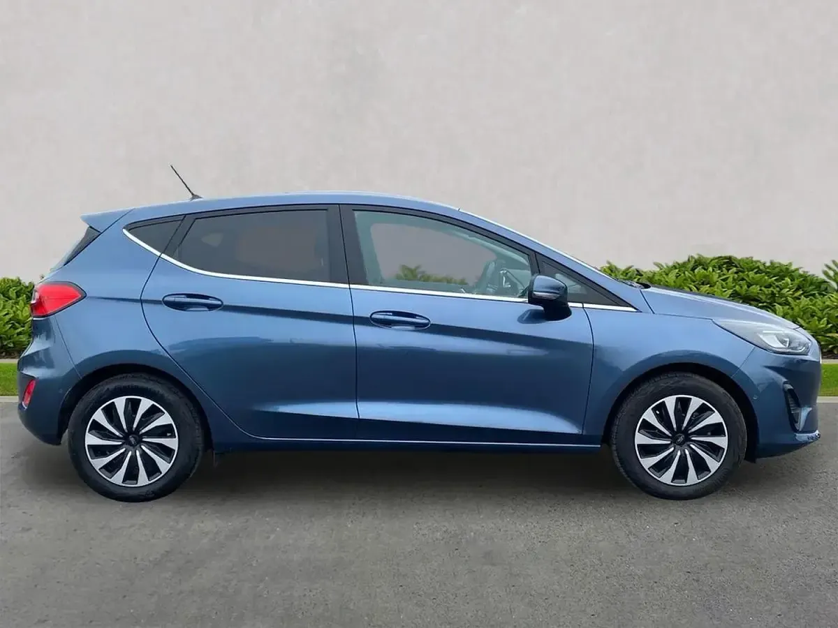 Used Ford Fiesta Titanium 2024 Blue Hatchback