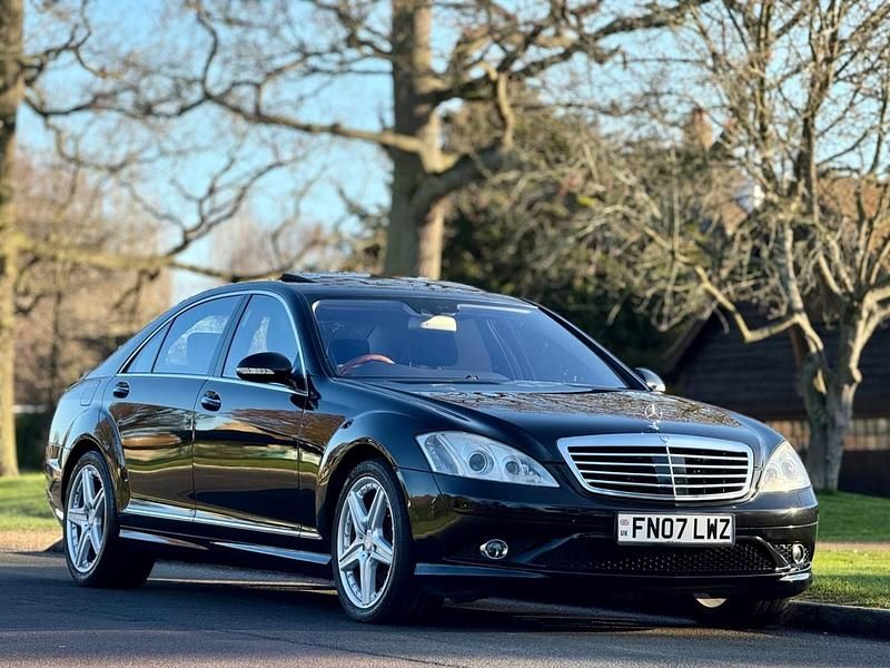 Used Mercedes S500L 388 HP (285 kW) 2007 Black Sedan