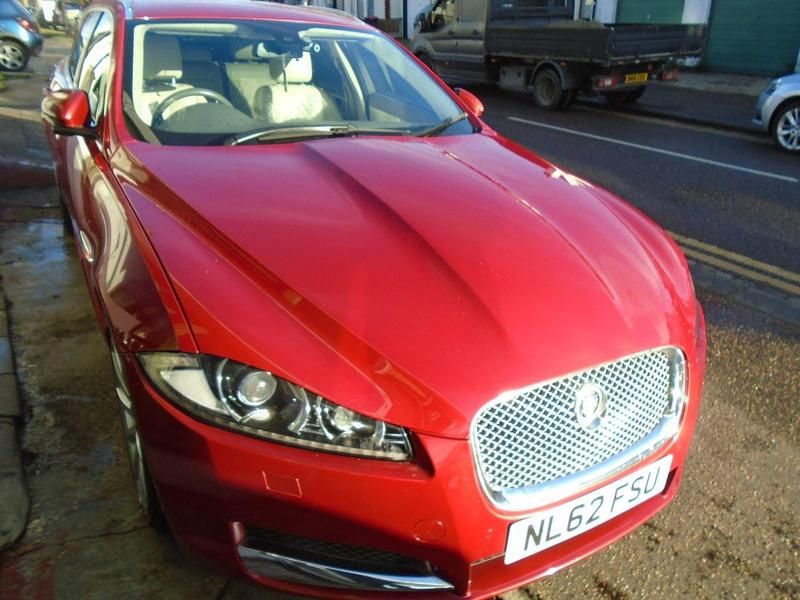 Used Jaguar XF Premium Luxury 2013 Red Estate