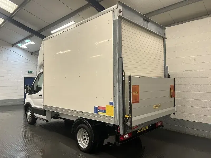Used Ford Transit S 130 HP (95 kW) 2020 White Cabriolet