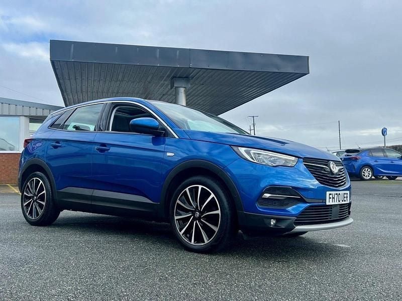 Used Vauxhall Grandland X Elite 128 HP (94 kW) 2021 Blue SUV