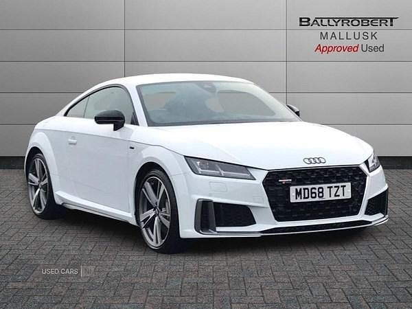 Used Audi TT S-Line 245 HP (180 kW) 2019 White Coupe