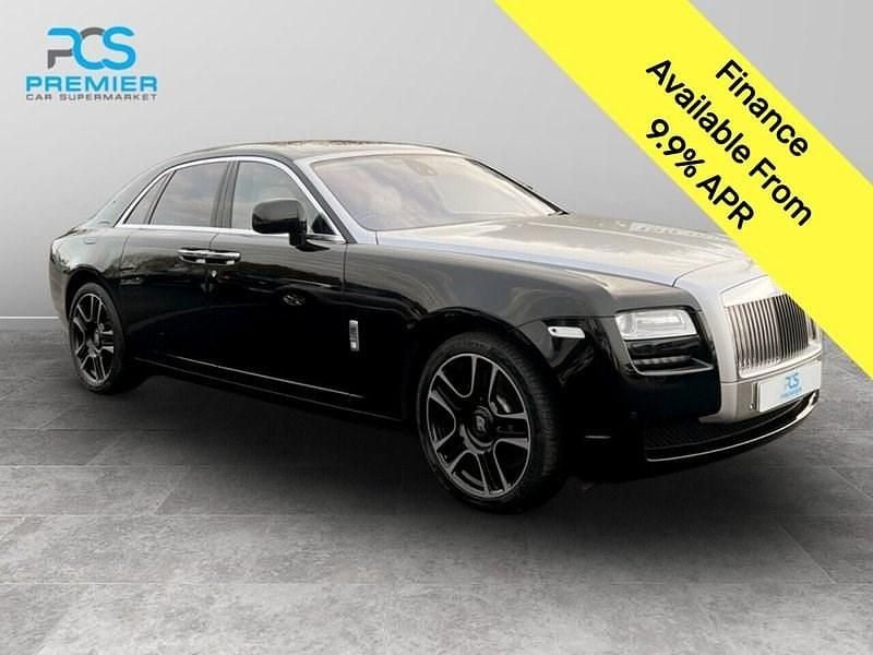 Black Used 2011 Rolls Royce Ghost Sedan | £57,995 (Super price) - Image 1/3