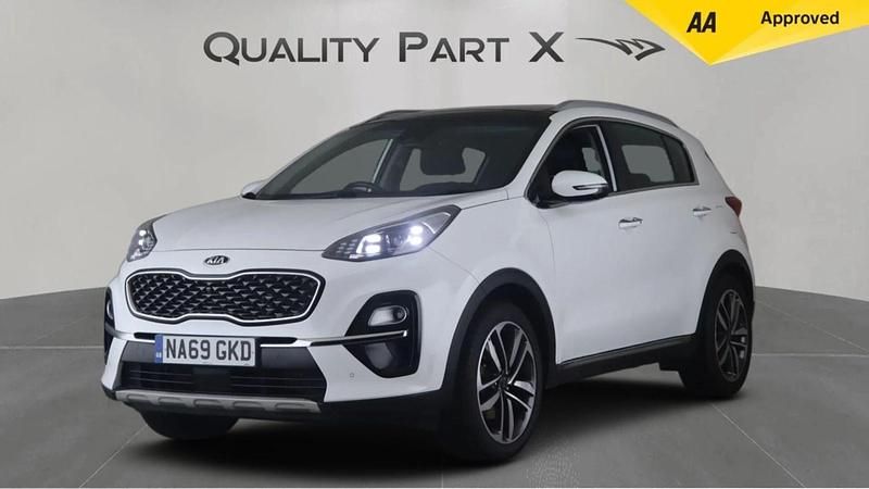 Used Kia Sportage 134 HP (98 kW) 2019 White SUV