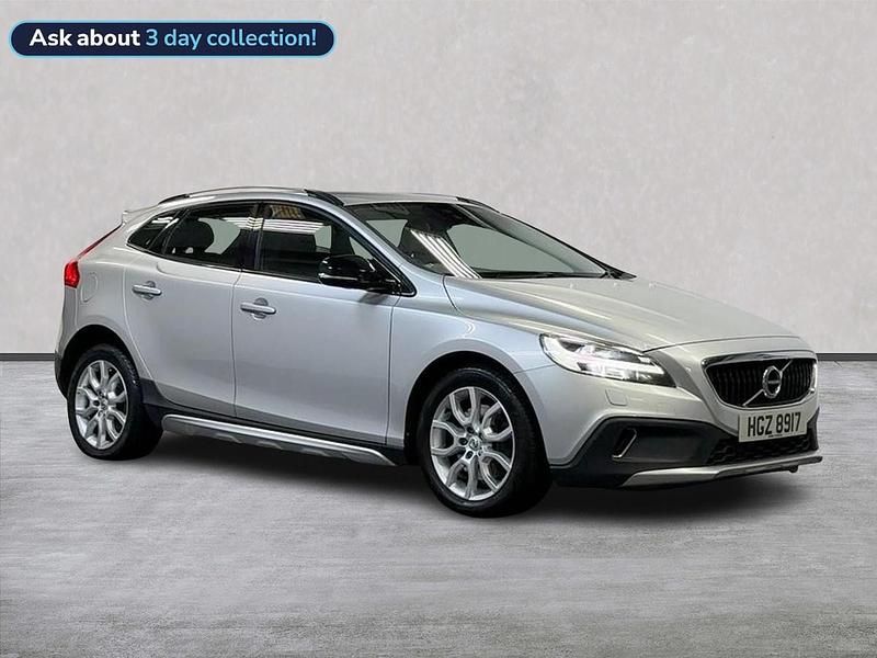 Silver Used 2017 Volvo V40 CC Pro Estate | £11,036 (Fair price) - Image 1/4