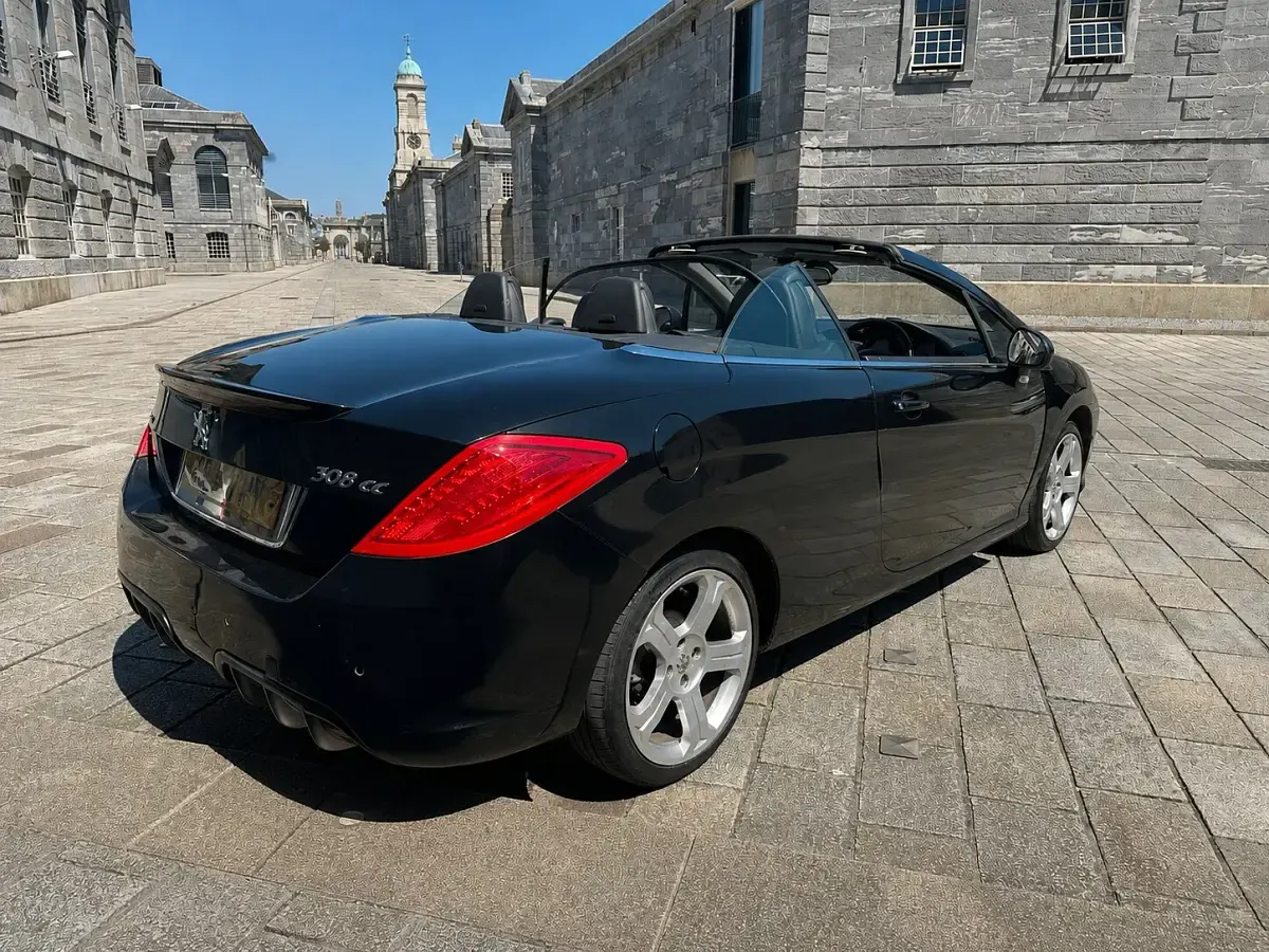 Used Peugeot 308 CC GTi 2011 Black Cabriolet
