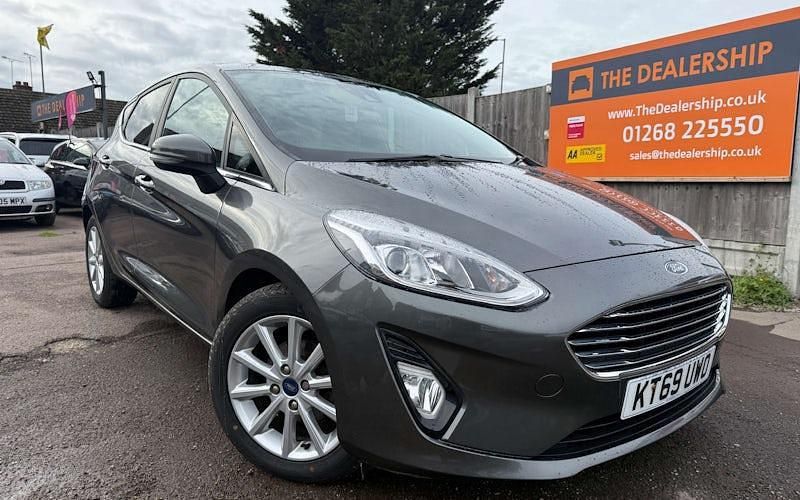 Grey Used 2020 Ford Fiesta Titanium Hatchback | £8,290 (Good price) - Image 1/3