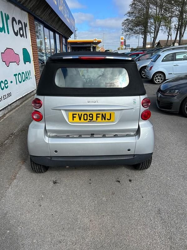 Used Smart ForTwo Cabrio Passion 2009 Silver Cabriolet