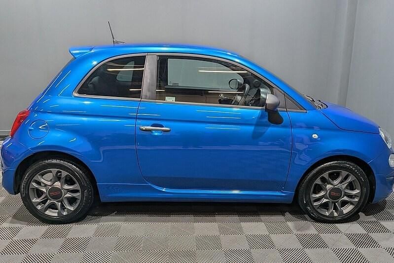 Used Fiat 500 S 69 HP (50 kW) 2019 Blue Hatchback
