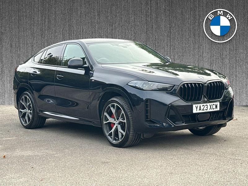 Black Used 2023 BMW X6 M Sport SUV | £55,999 (Fair price) - Image 1/4