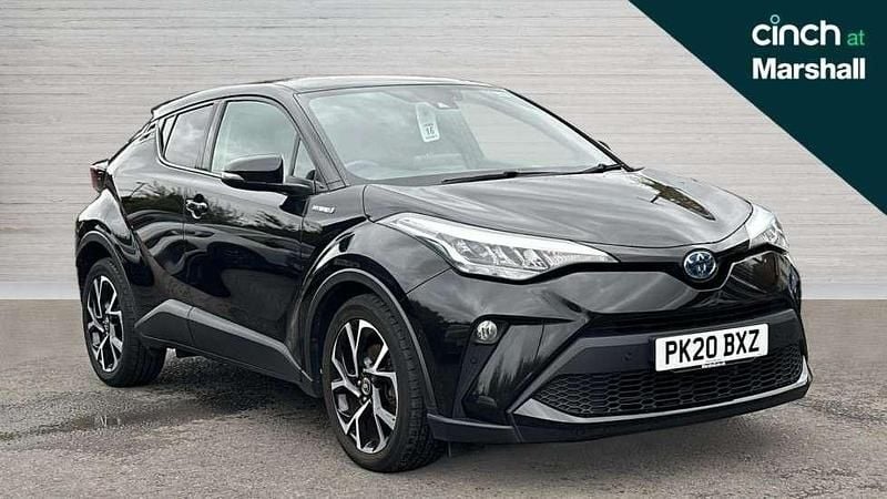 Black Used 2020 Toyota C-HR+ Design SUV | £16,377 - Image 1/4