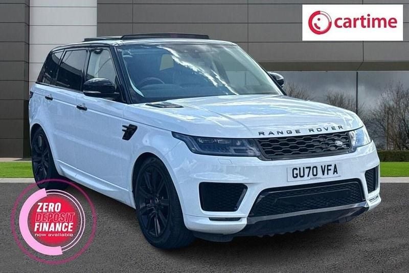 White Used 2020 Land Rover Range Rover Sport Dynamic SUV | £29,999 (Super price) - Image 1/3