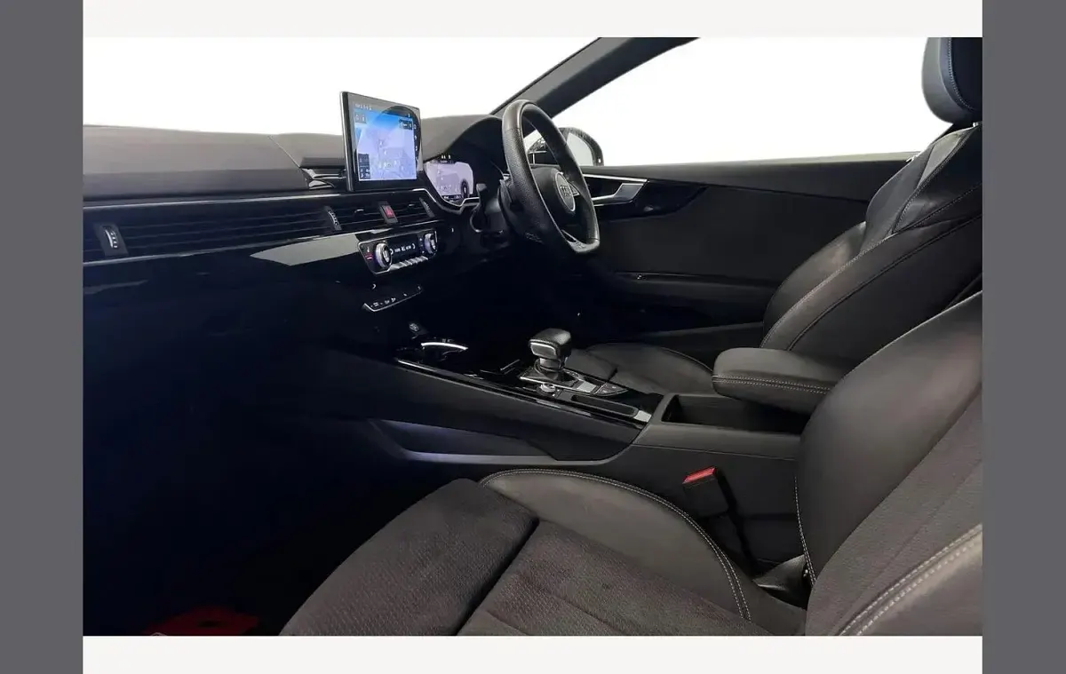 Used Audi A5 Black Edition 148 HP (108 kW) 2023 Blue Coupe