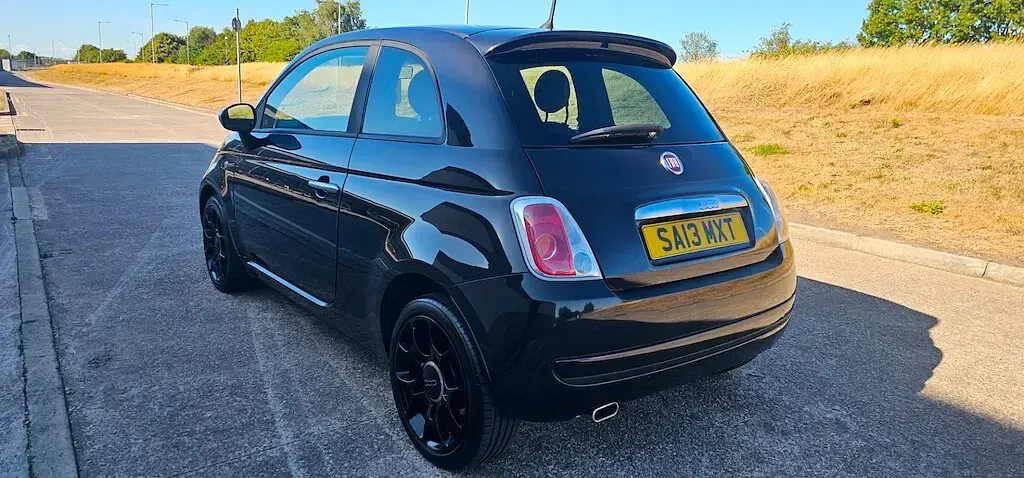 Used Fiat 500 Street 2013 Metallic black Hatchback