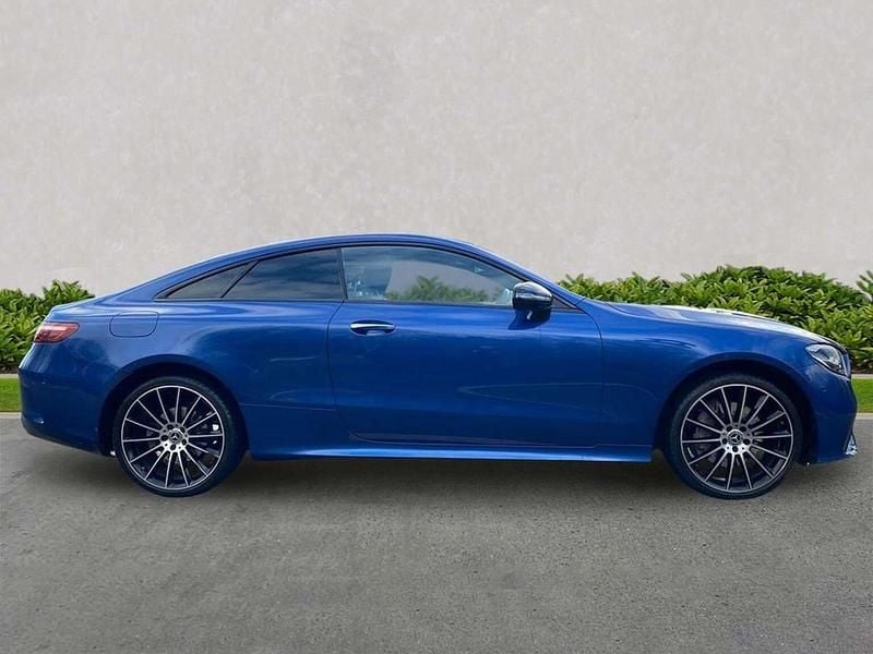Used Mercedes E300 AMG line 2023 Blue Coupe