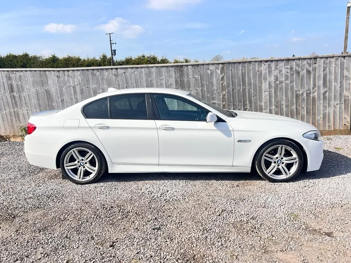 Used BMW 520 M Sport 184 HP (135 kW) 2012 White Sedan
