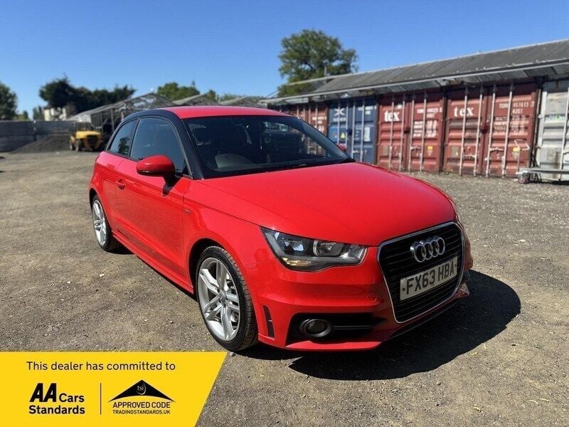 Red Used 2013 Audi A1 S-Line Hatchback | £5,495 (Fair price) - Image 1/4