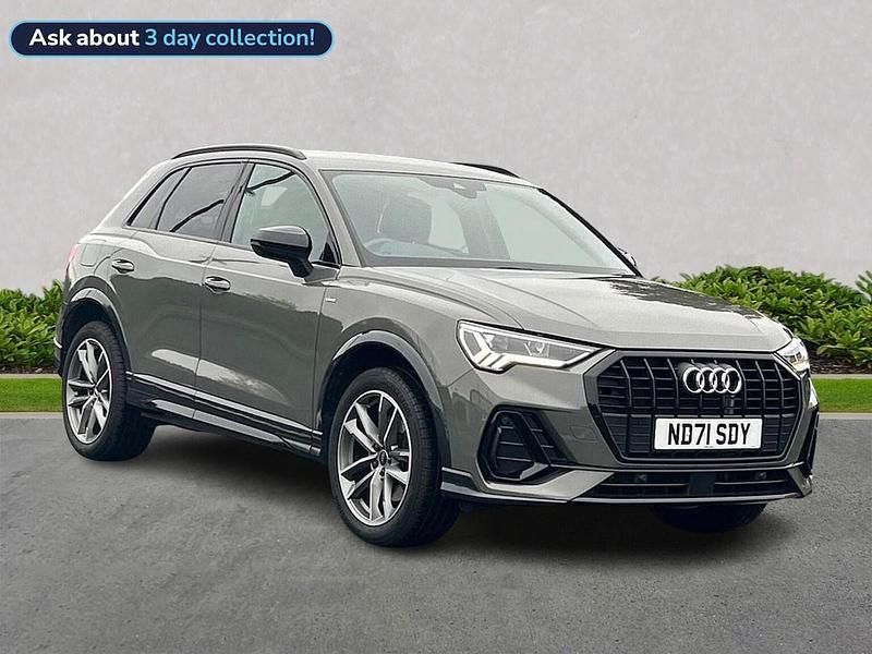 Grey Used 2021 Audi Q3 Black Edition SUV | £27,394 (A bit pricey) - Image 1/4