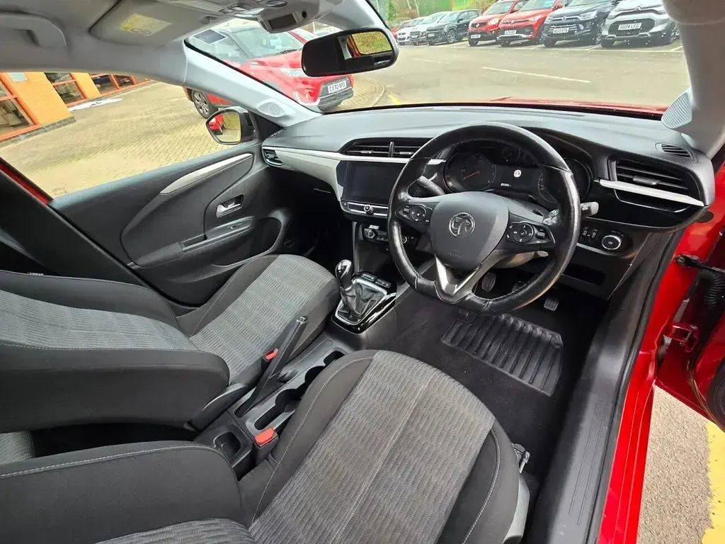 Used Vauxhall Corsa 75 HP (55 kW) 2020 Red Hatchback