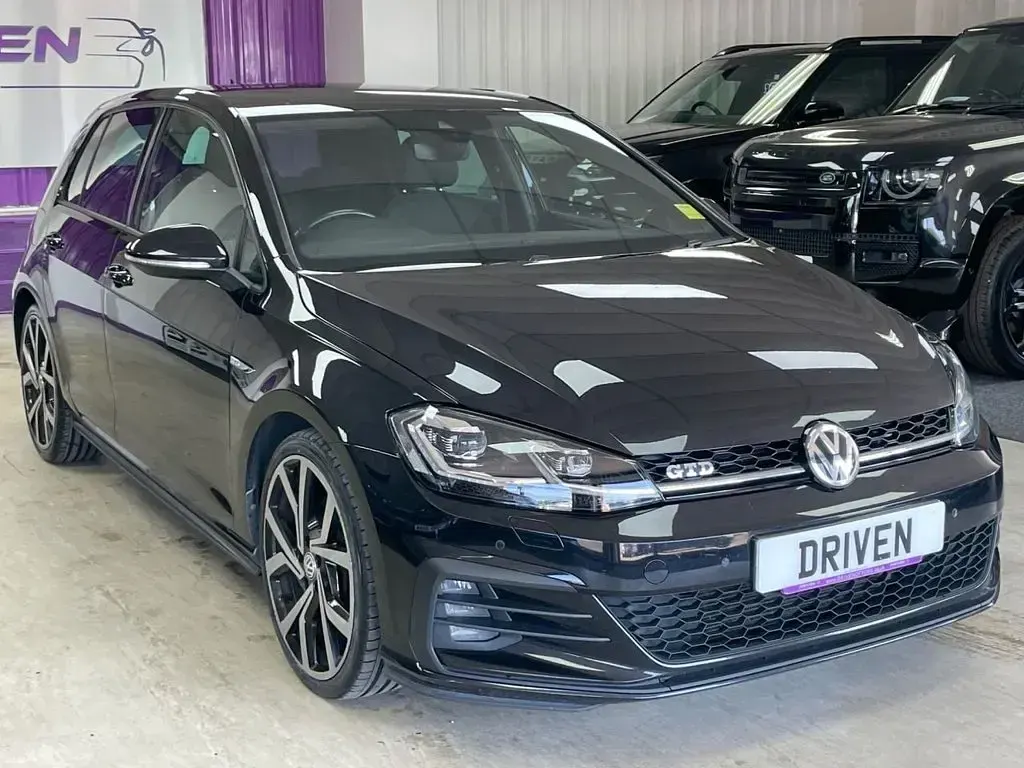 Used VW Golf VII GTD 184 HP (135 kW) 2019 Black Hatchback