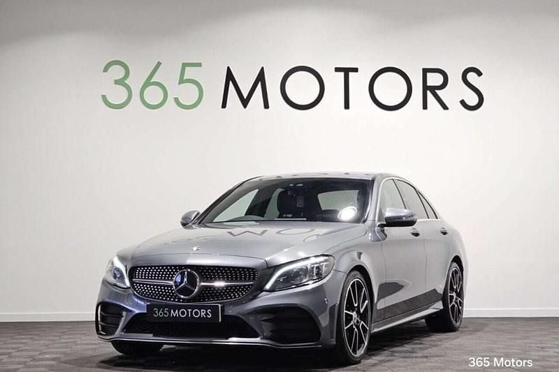 Used Mercedes C220 AMG Line Premium 194 HP (142 kW) 2019 Grey Sedan