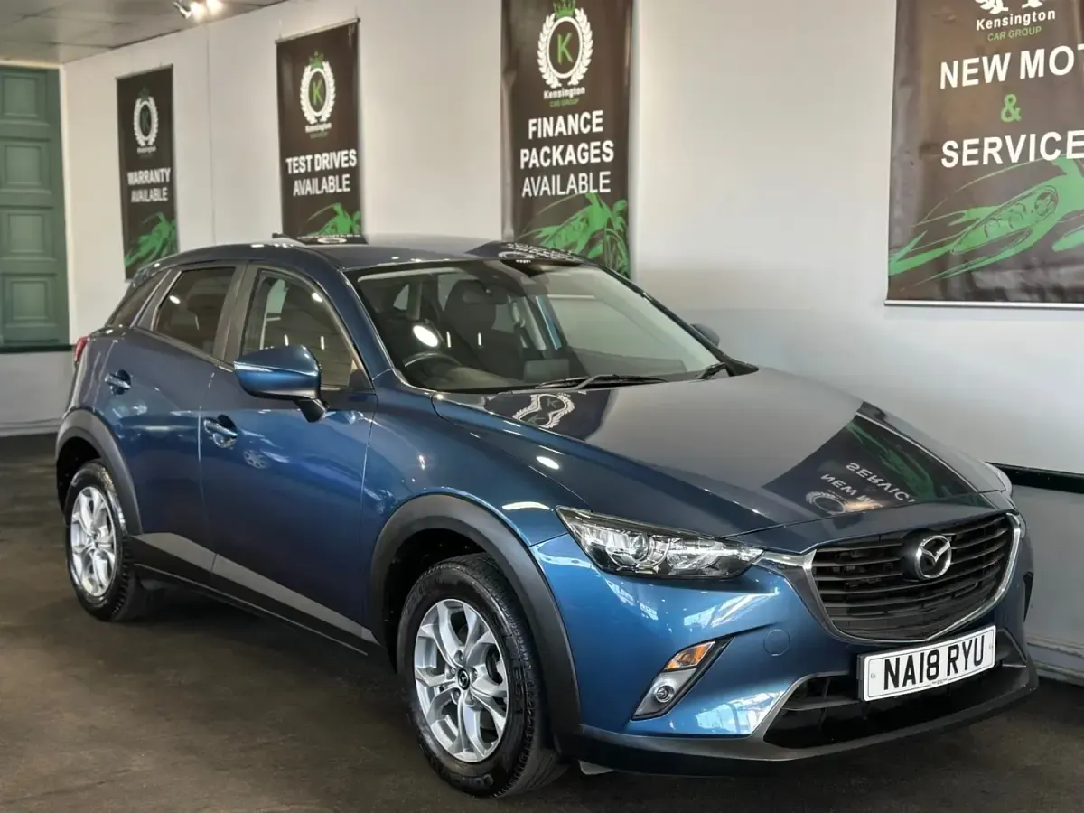 Usado Mazda CX-3 121 HP (88 kW) 2018 Azul SUV