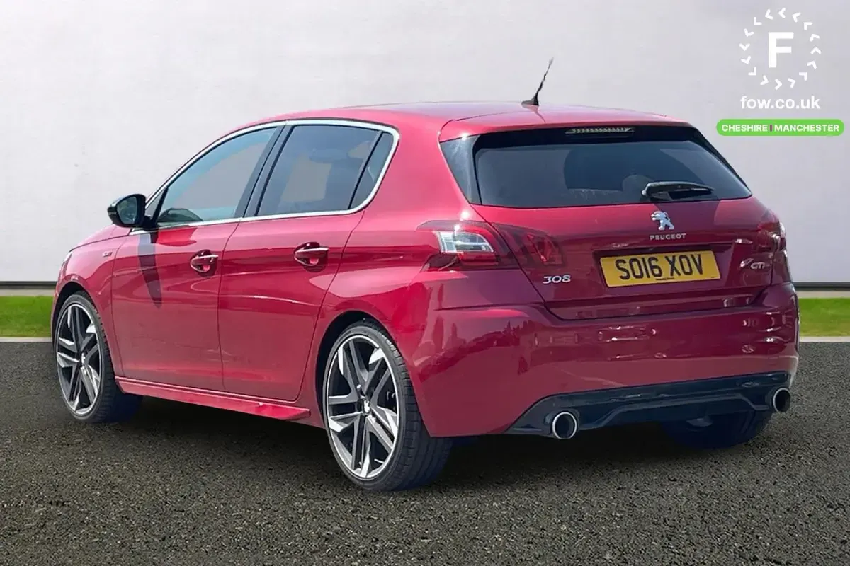 Used Peugeot 308 GTi by Peugeot Sport 250 HP (183 kW) 2016 Red Hatchback