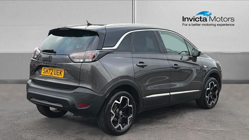 Used Vauxhall Crossland Ultimate 130 HP (95 kW) 2022 Grey SUV