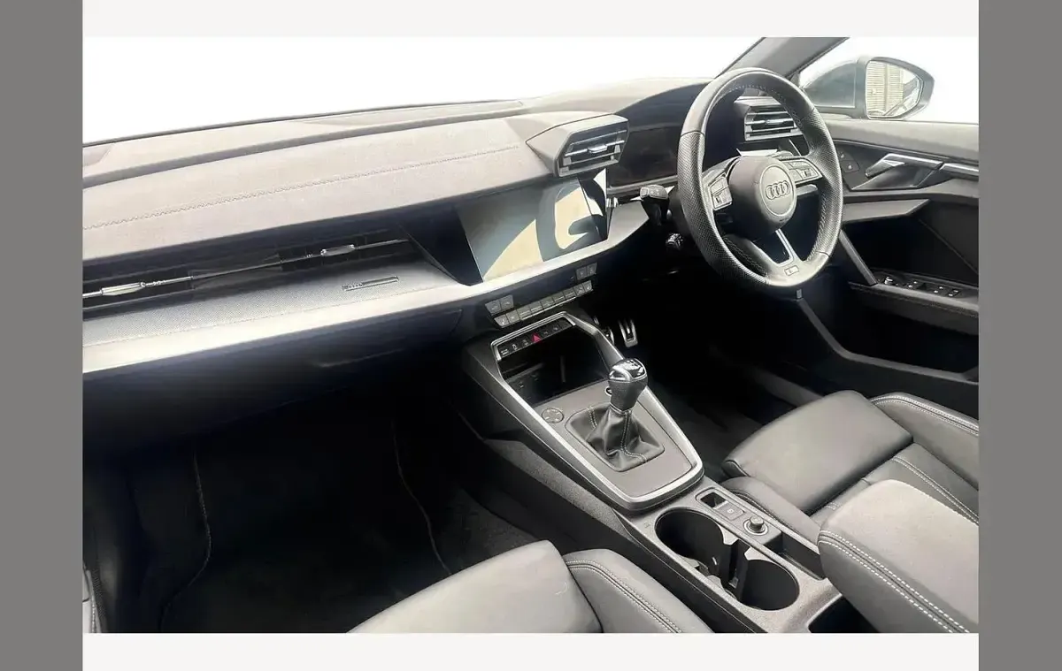 Used Audi A3 S-Line 110 HP (80 kW) 2024 Grey Hatchback
