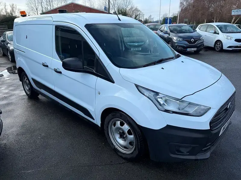 Second-hand Ford Transit Connect 100 CP (73 kW) 2021 Alb Monovolum