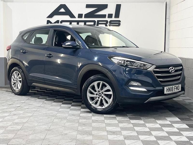 Used Hyundai Tucson SE 2018 Blue SUV