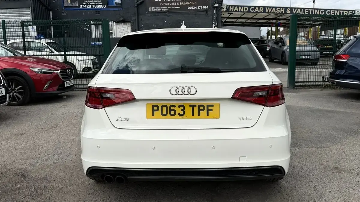 Used Audi A3 S-Line 2013 White Hatchback