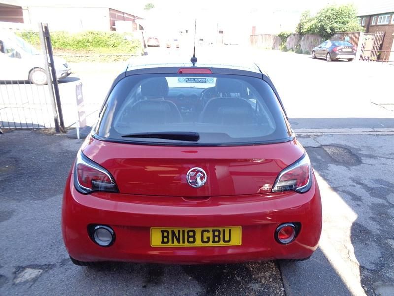 Used Vauxhall Adam 70 HP (51 kW) 2018 Red Hatchback