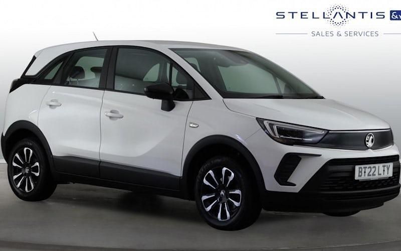 Used Vauxhall Crossland Design Edition 110 HP (80 kW) 2022 White SUV