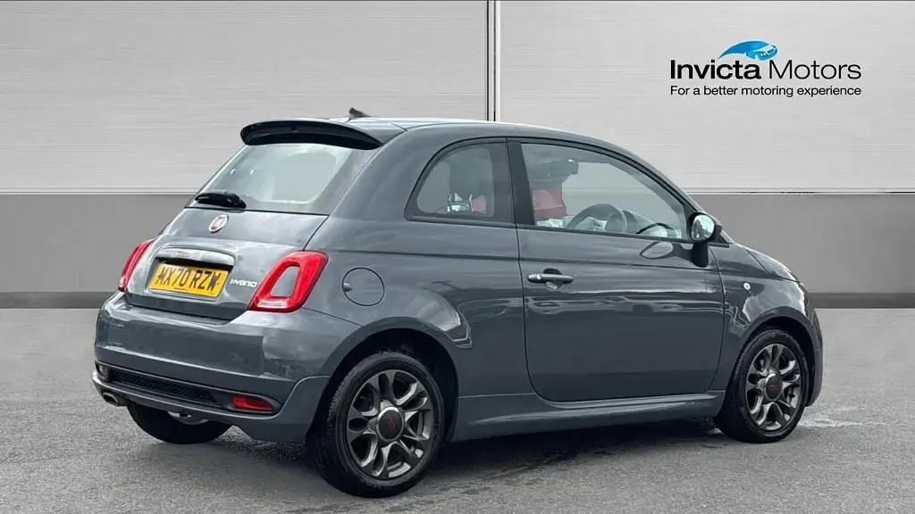 Used Fiat 500 Sport 70 HP (51 kW) 2020 Grey Hatchback