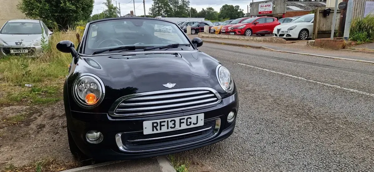 Used Mini Cooper Roadster 2013 Black Cabriolet