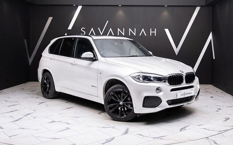 White Used 2018 BMW X5 M Sport SUV | £23,650 (Fair price) - Image 1/4