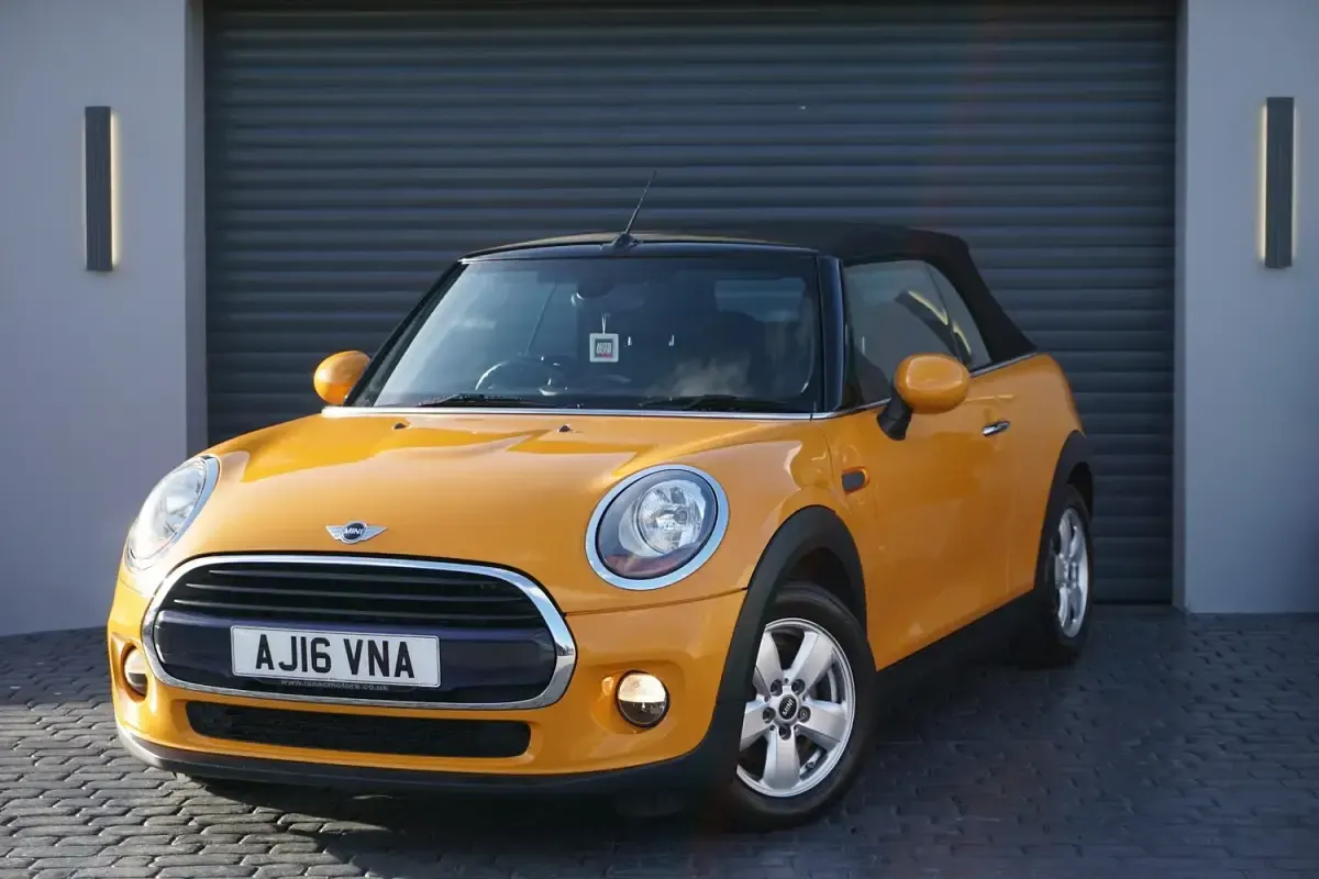 Used Mini Cooper Cabriolet 2016 Orange Cabriolet