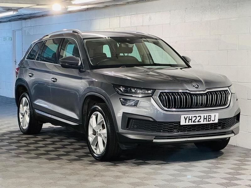 Grey Used 2022 Skoda Kodiaq SE L SUV | £15,989 (Good price) - Image 1/4