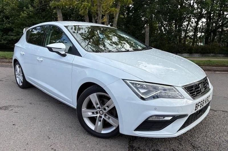 White Used 2018 Seat Leon FR Hatchback | £9,490 (Good price) - Image 1/1