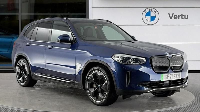 Blue Used 2021 BMW iX3 Comfort Edition SUV | £24,446 (Good price) - Image 1/4