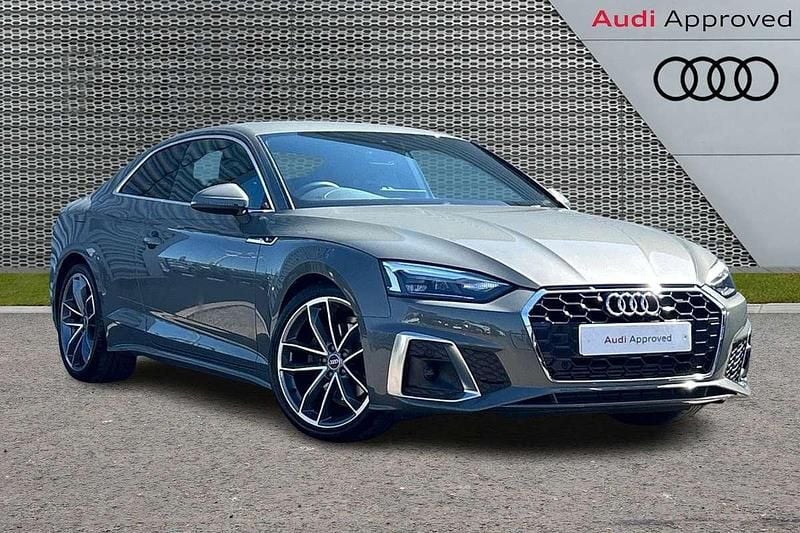 Grey Used 2024 Audi A5 S-Line Coupe | £27,992 (Super price) - Image 1/4